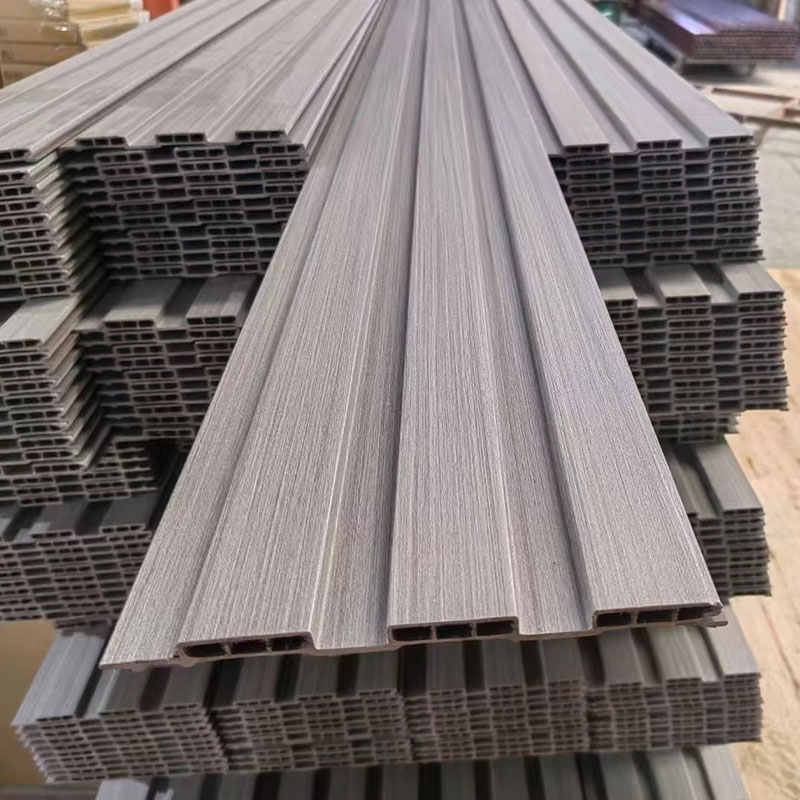 WPC لوحة الحائط المخددة